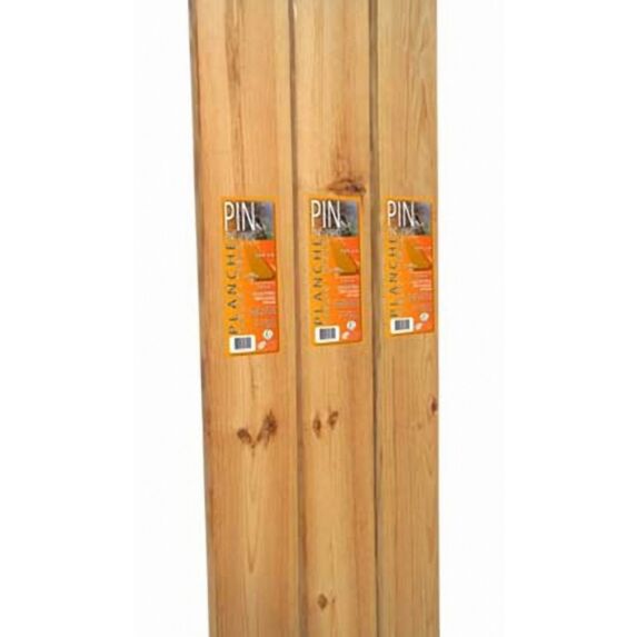 Planche  22 x 120 mm - pin rustique