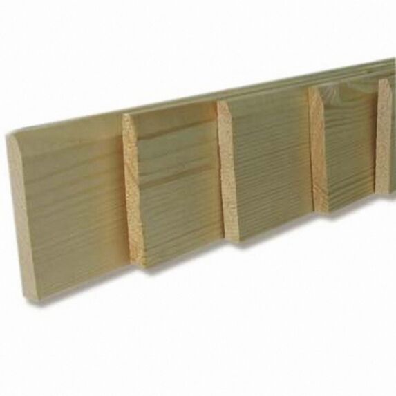 5 Plinthes 235x9x0,7cm Sapin