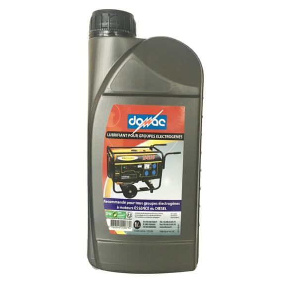 Huile pour groupe électrogène 1L - DOMAC