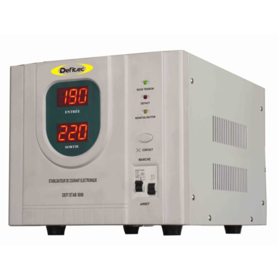 Stabilisateur de courant technologie Inverter - DEFITEC