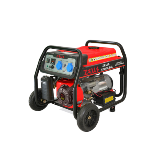 Groupe électrogène essence 4500W démarrage électrique - ZEUS