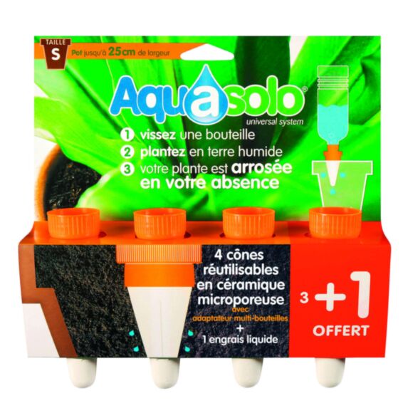 Cônes Aquasolo Orange 3 + 1