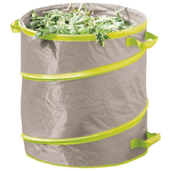 Sac à déchets autoportant Pop up 85L Vert - LESTO