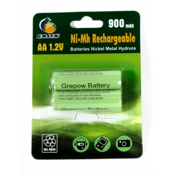 Batteries rechargeables 1,2V 600 mAh AA - GALIX