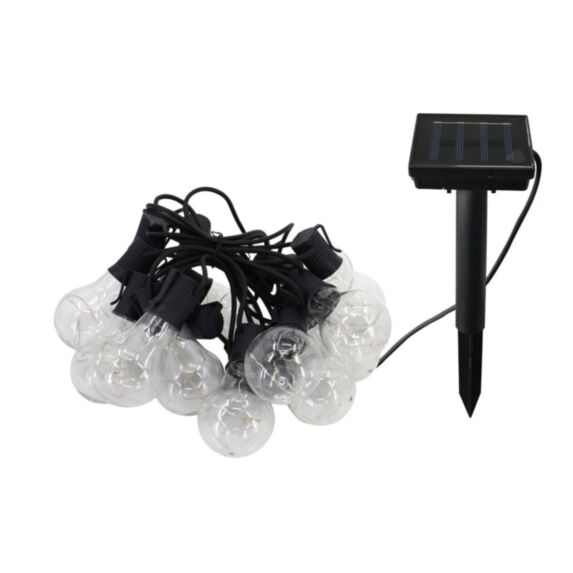Guirlande 15 ampoules blanc chaud 4,80m - GALIX
