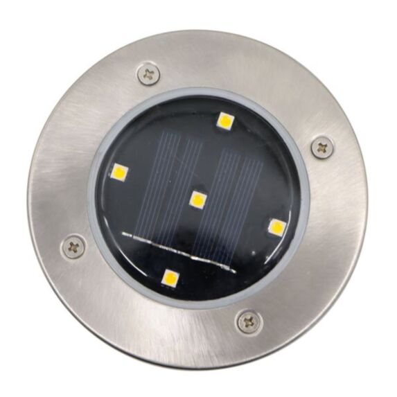 Lot de 3 spot solaire encastrables inox - GALIX