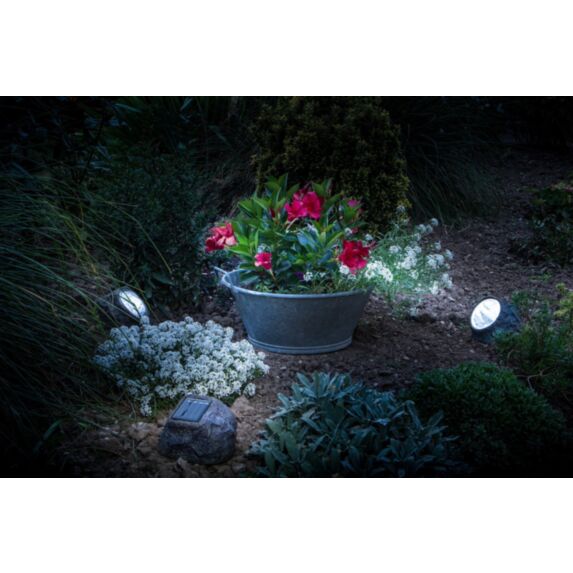 Spot solaire polyrésine Rocher - GALIX