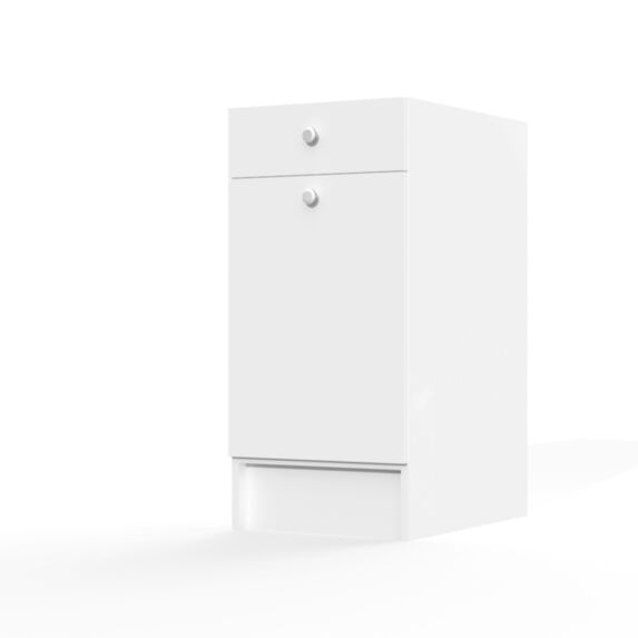 Cuisine Eco Mela Blanc 850x400x560 Bas 1 Porte 1 Tiroir