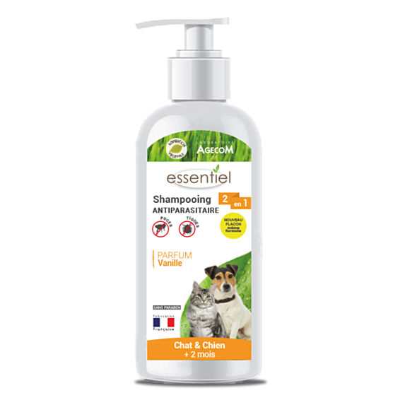 E.shampoing 2en1 Vanille fl/250ml