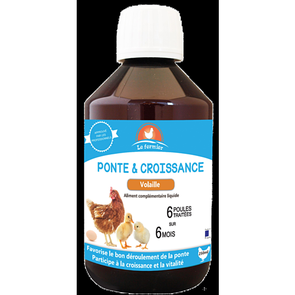 Aliment complémentaire ponte et croissance 250ml