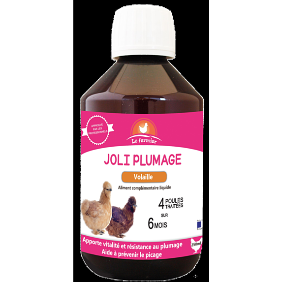 Aliment complémentaire joli plumage lefe 250ml