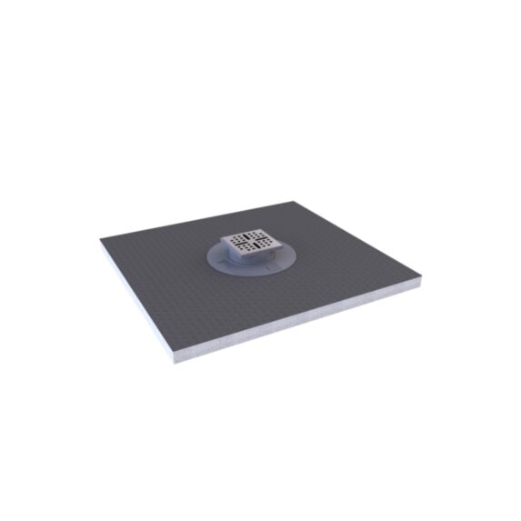 receveur a carreler shower plate 90x90 - AURLANE