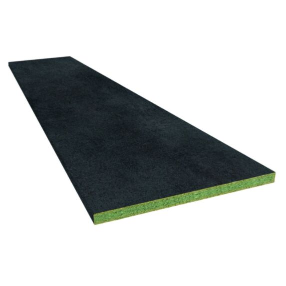 Plan de Travail Stratifié HPL Dark 304x64,5x3,8cm - SUP BOIS