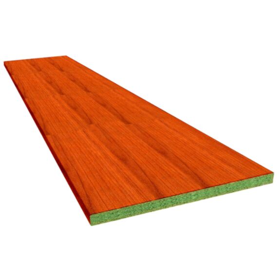 Plan de Travail Stratifié HPL Noyer Clair 304x64,5x3,8cm - SUP BOIS
