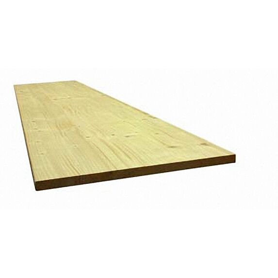 Tablette sapin lamellé Ep.18mm 200x60cm
