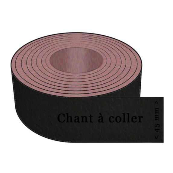 Chant À Coller Stratifié Ardoise 1x45mm
