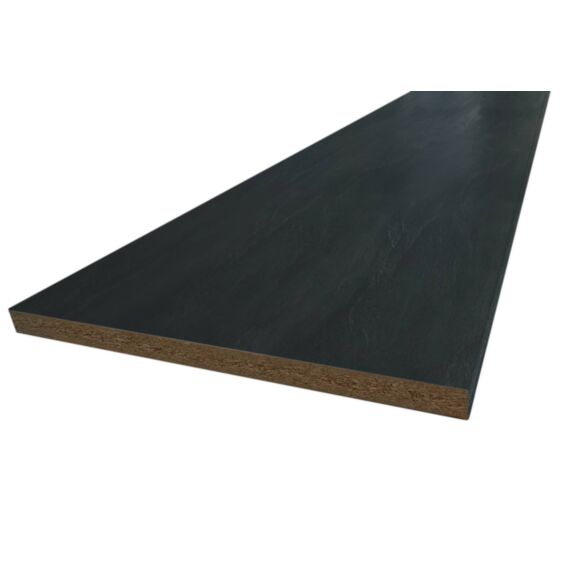 Plan travail anthracite 38 mm 2 m 75 - SUPBOIS
