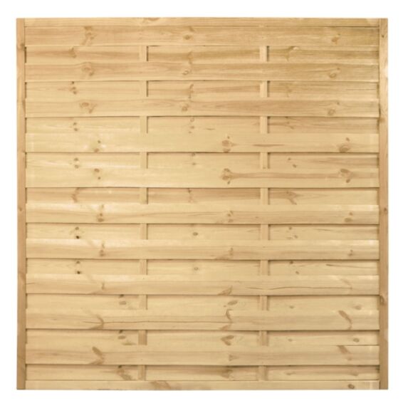 Écran alterné droit EvoluH45 pin traité vert 45x1,80x1,80m - DEBARGE