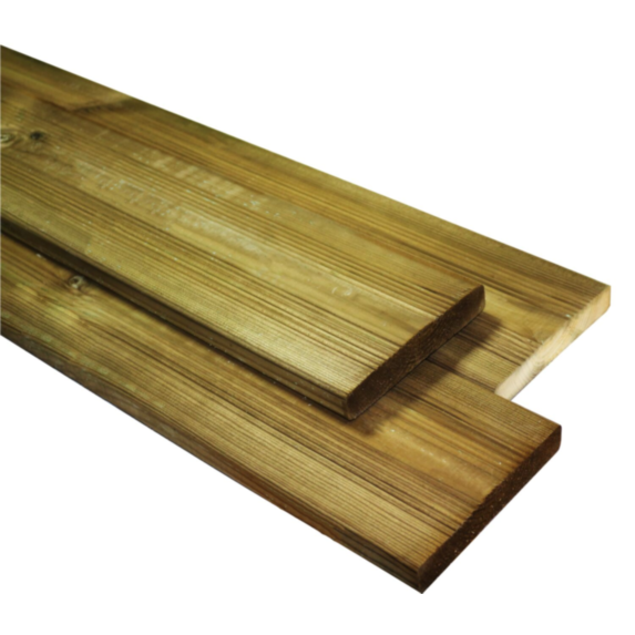 Planche terrasse pin classe 4 25x142x300cm - DEBARGE