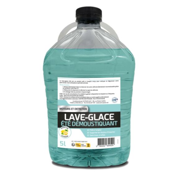Lave-Glace été Démoustiquant vert d'eau 5L No Name XP