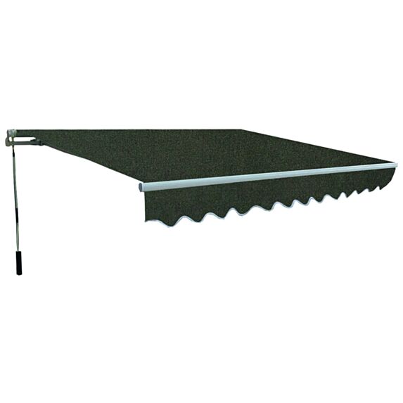 Store banne manuel sans coffre 4x3m Gris