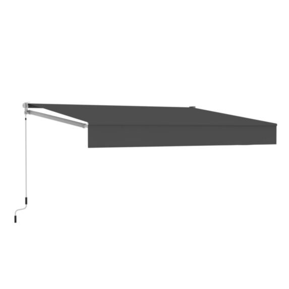 Store banne manuel gris 2,95x2m
