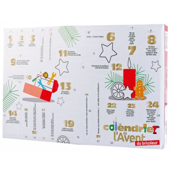 Calendrier de l'avent outillage