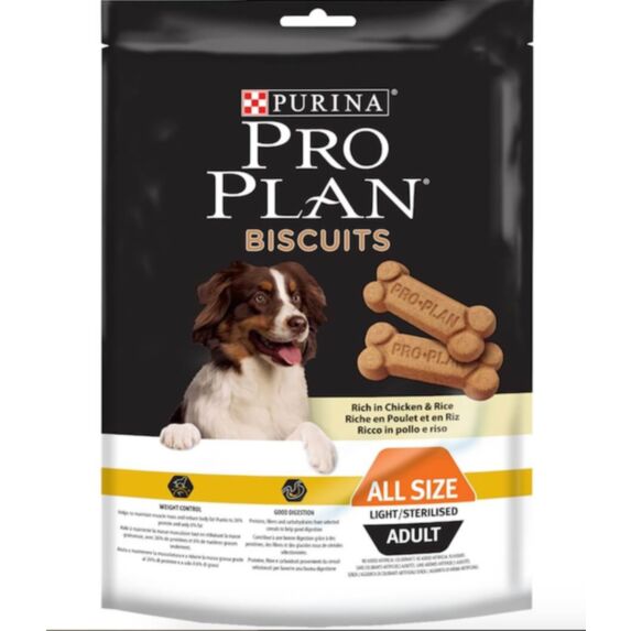 Friandises Chien Biscuit Light Riche en Poulet 400gr - PRO PLAN