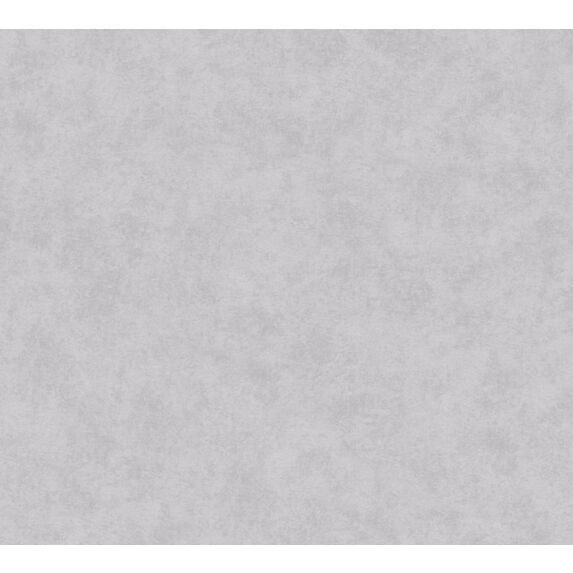 Papier Peint Vinyl Expansé Intissé Uni Memory Gris Perle 5,3m² - AS CREATION