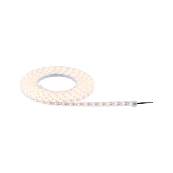 Ruban LED solaire extérieur 5m 3000K gradable télécommande - PAULMANN