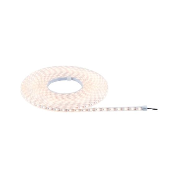 Ruban LED solaire extérieur blanc 10m - PAULMANN