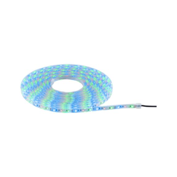 Ruban LED solaire extérieur 10m RGB gradable télécommande - PAULMANN