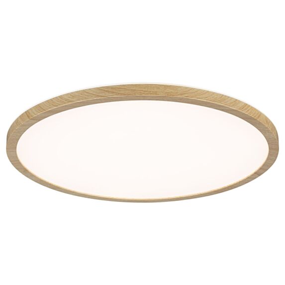 Panneau LED Atria Shine Ø40cm 24W effet bois dimmable CCT - PAULMANN