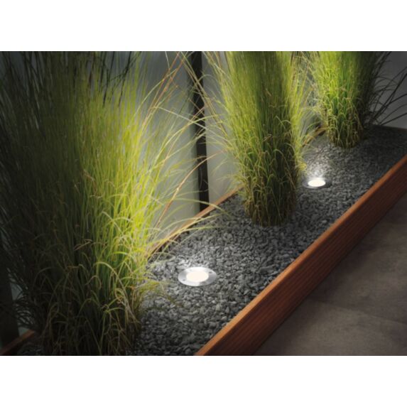 Spot encastré Sol Extérieur Plug&Shine Rond 450lm 3000K 24V 4W