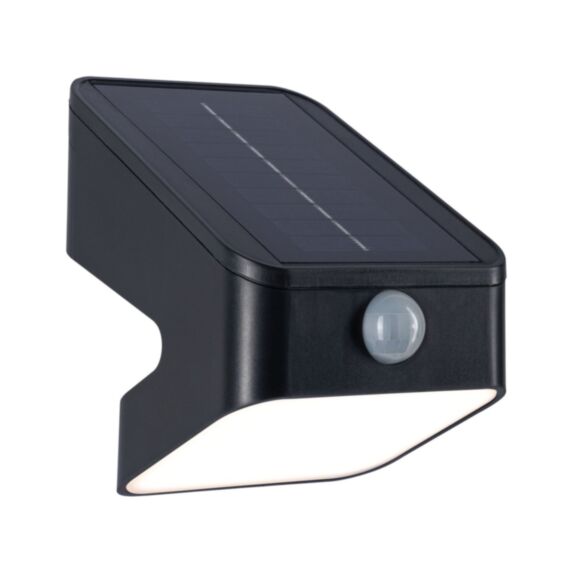 Projecteur solaire Lesly LED 5,5W IP65 détecteur PIR anthracite - PAULMANN