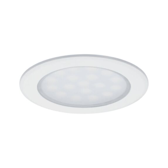 2 Spots Encastrables Meuble 2,5W 230/12V Blanc