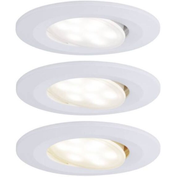 3 Spots encastrables Calla 550lm 5,5W Blanc