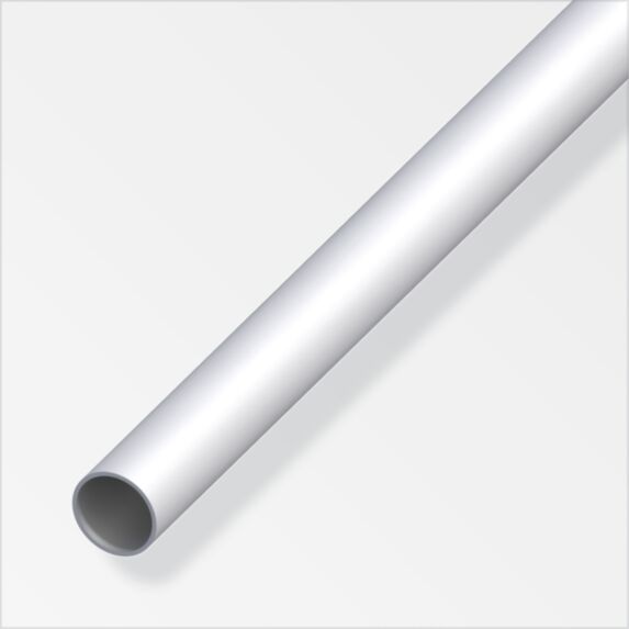 Profilé tube rond alu ø 12 mm l. 1 m
