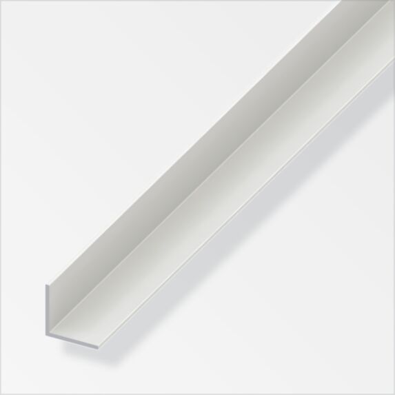 Profilé cornière égale pvc 30 x 30 mm l. 1 m