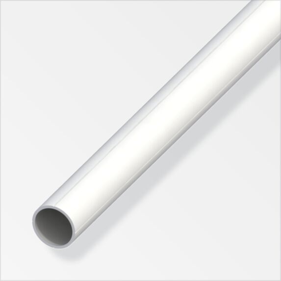 TUBE ROND 11,5POURM8 PVC BLC 1M