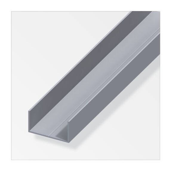 Profilé Combitech U rectangulaire alu 19,5 x l. 11,5 mm L. 1