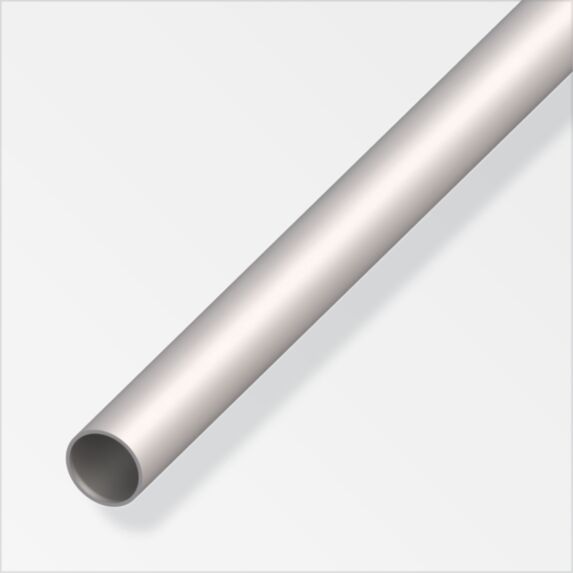 Profilé tube rond acier laminé à chaud ø 16  x 1 mm l. 1 m