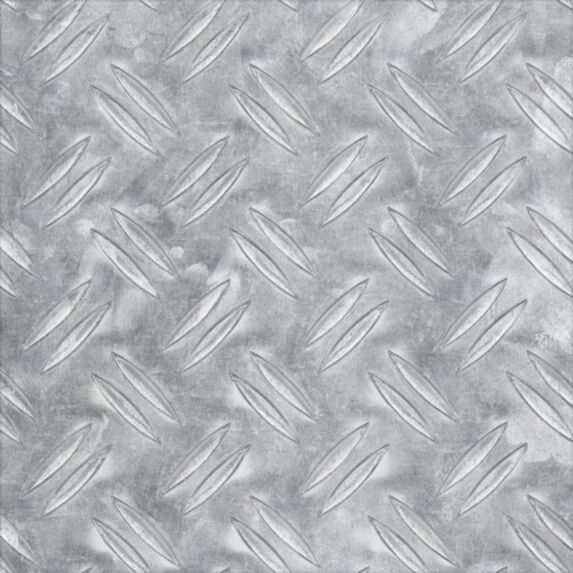 Tôle grain de riz aluminium 1000 x 200 x 0,8 mm