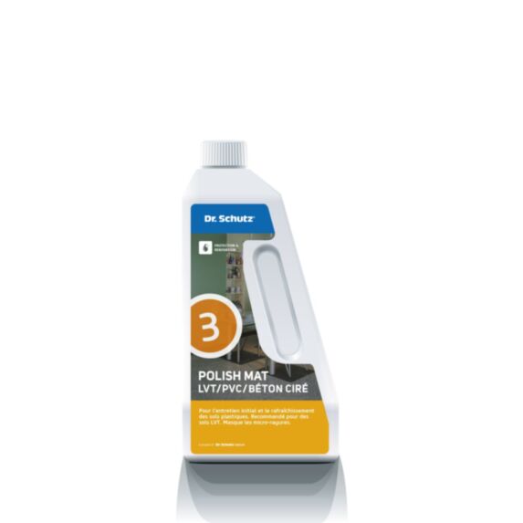 Polish LVT/PVC/béton ciré mat Dr Schutz 0,75L - SYNTILOR