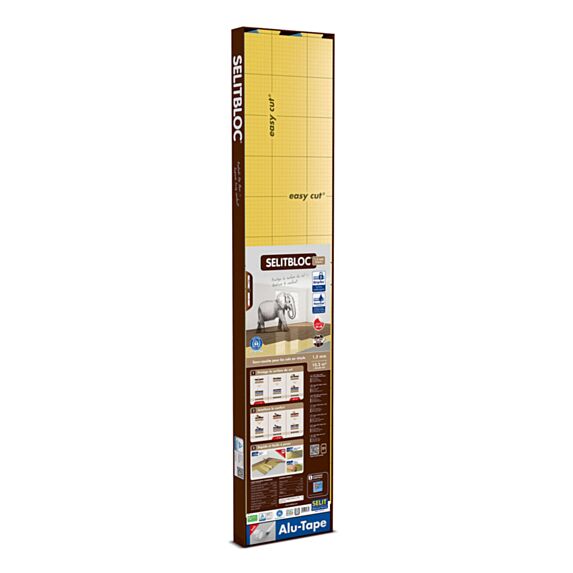 Sous couche pour sol vinyle/design 1,5mm 10,2m² - SELIT