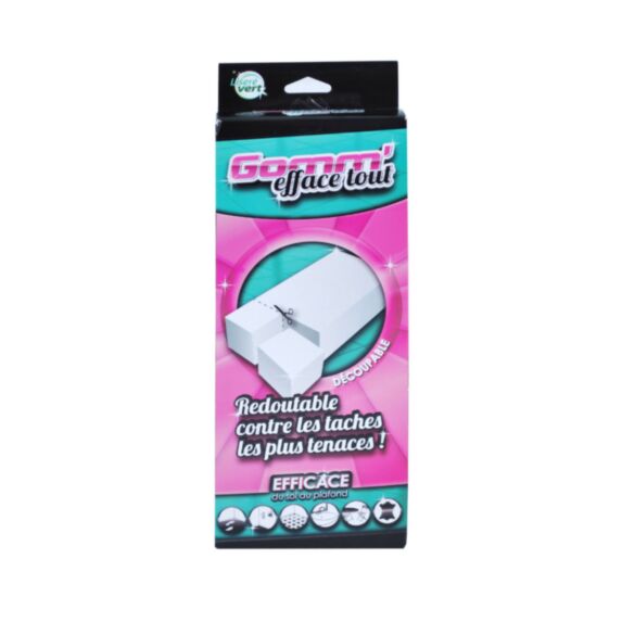 Eponge découpable Gomm'Efface Tout - LISERE VERT