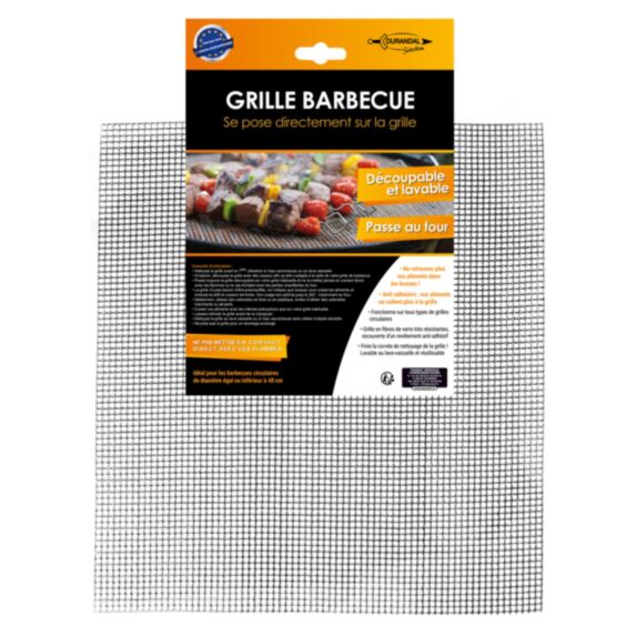 Grille barbecue rectangle découpable - DURANDAL