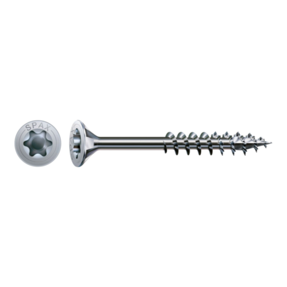 Vis Torx jaune 6x60mm x150 - SPAX