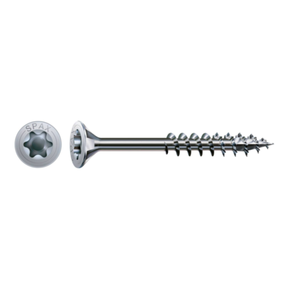 Vis TF torx XL inox 6x80mm x80 - SPAX