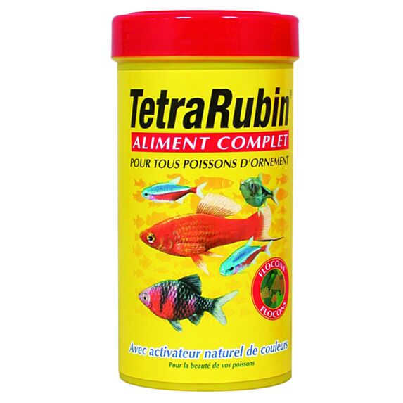 Aliment Complet Poisson Activateur de Couleur TetraRubin 250ml - TETRA